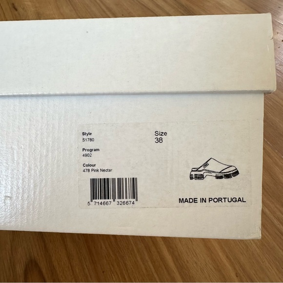 NIB Pink Ganni Rubber Clogs - Picture 6 of 6